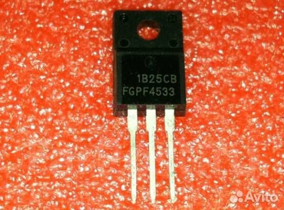 Транзистор биполярный fgpf4533 (4533) - igbt