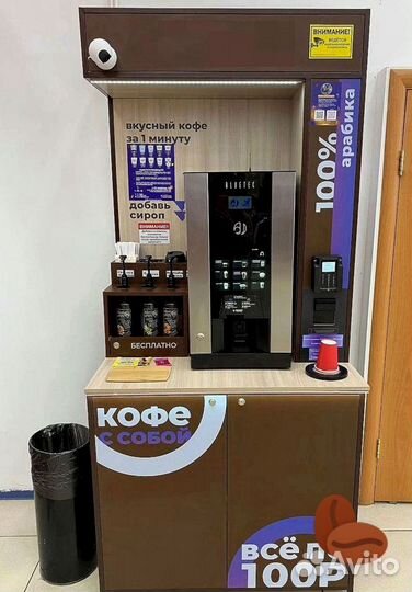 Кофе автомат, Кофепоинт, кофейня самообслуживания