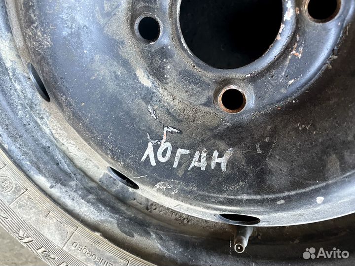Запасное колесо Renault Logan