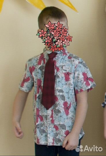 Рубашка для мальчика рост