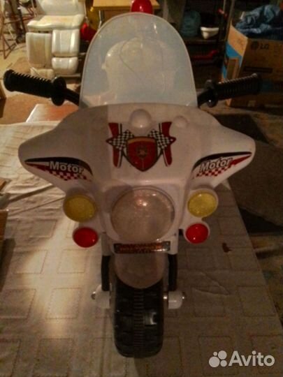 Детский мотоцикл на аккумуляторе