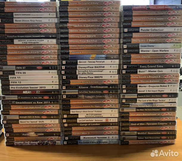 Игры для PSP (в ассортименте)