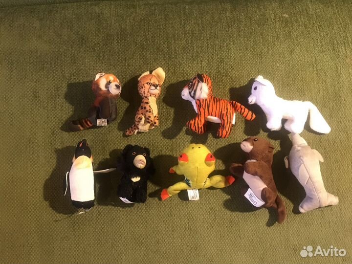 Мягкие игрушки из макдональдса