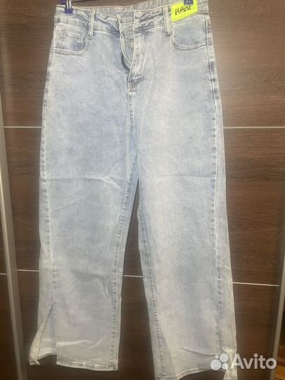 Джинсы женские широкие 46 48