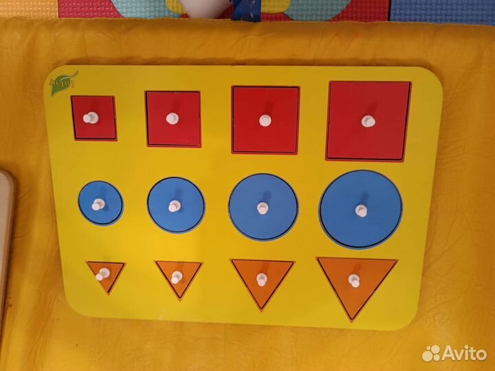 Развивающие деревянные игрушки