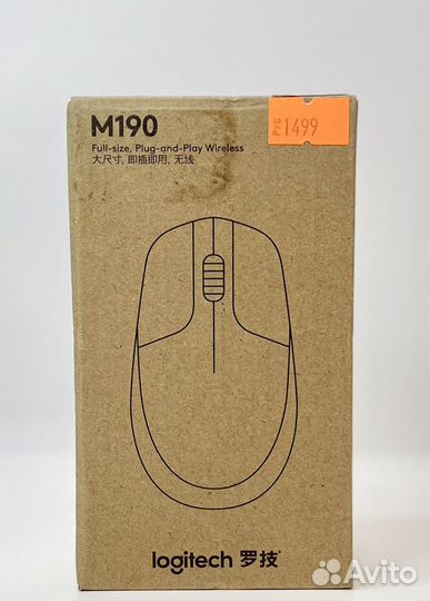 Мышь logitech m190