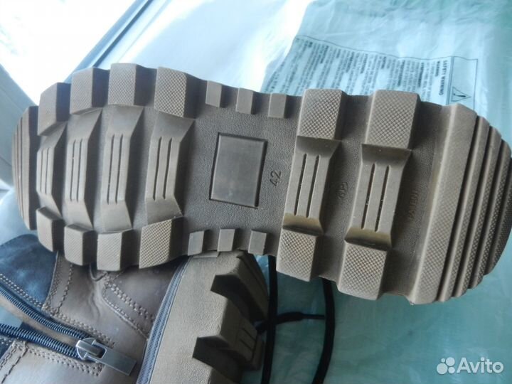 Ботинки мужские (зима) р.42,натуральные (кожа,мех)