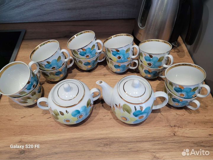 Чайный сервиз фарфор СССР