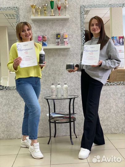 Обучение кератин, ботокс, окрашивание волос