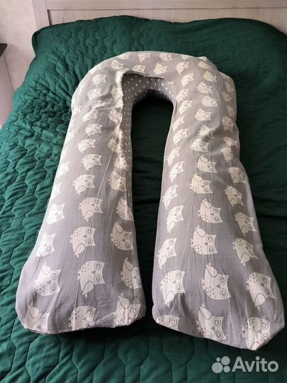 Подушка для беременных, кормления, подушка-подкова