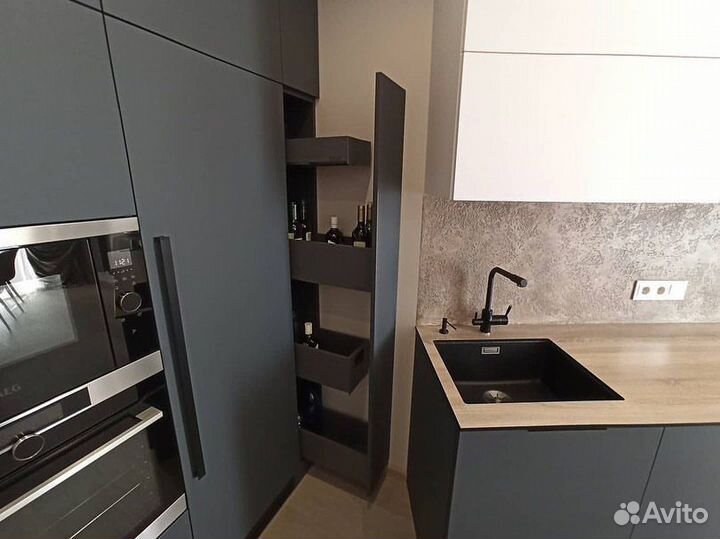 Кухонный гарнитур на заказ. Долговечные материалы