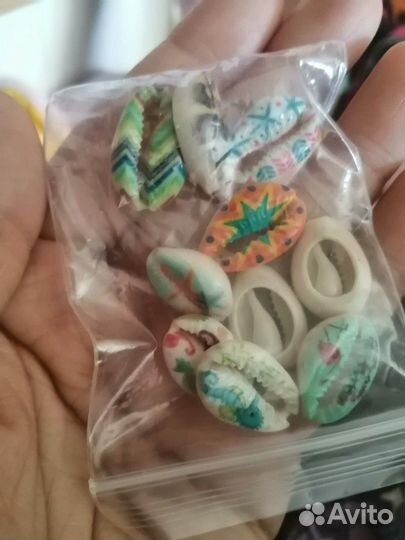 Ракушки декоративные новые