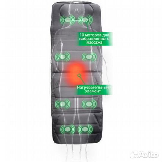 Массажный матрас Planta MM-3000B с пультом, подогр