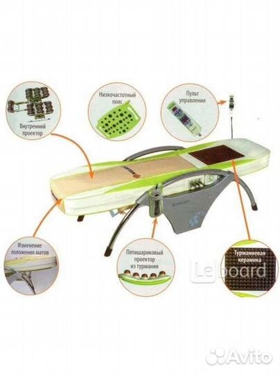 Массажная кровать nuga best