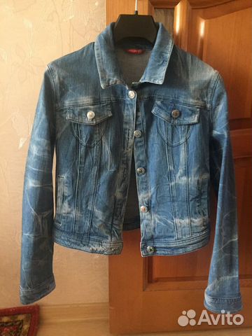 Джинсовая куртка для девочки