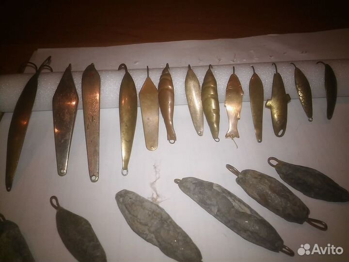 Блесны,крючки СССР