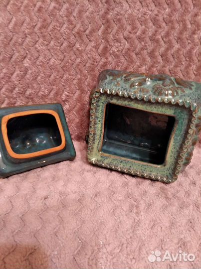 Шкатулка керамическая