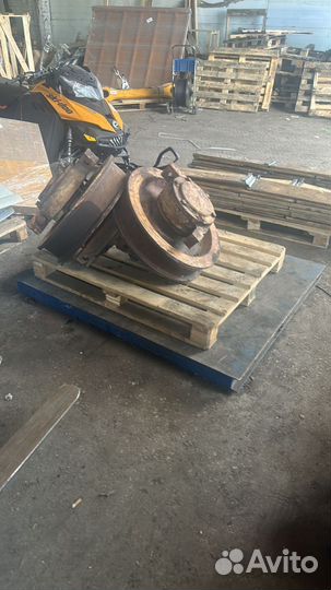 Колеси крановые К2Р 630х150 с буксами Тельфер таль