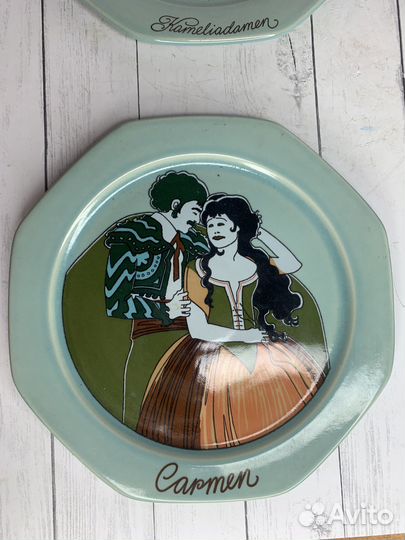 Настенная тарелка Винтаж Европа