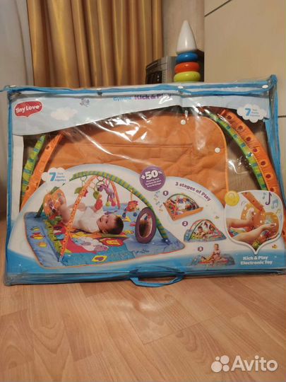 Развивающий коврик tiny love