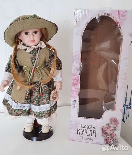 Кукла из керамики