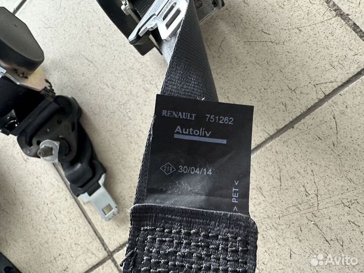 Ремень безопасности задний Рено Дастер Duster