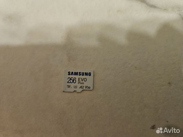 Карта памяти micro sd 256 samsung