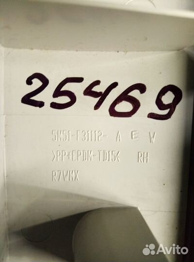 Обшивка стойки задней правой Ford Focus 2