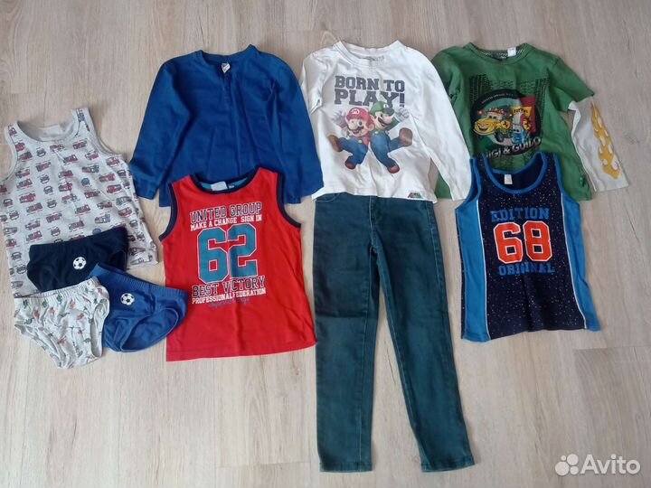 Вещи на мальчика пакетом