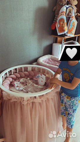 Балдохин юбка на кроватку