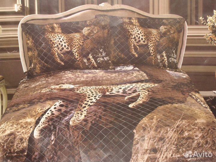 Комплект 3 д покрывало и 2 наволочки