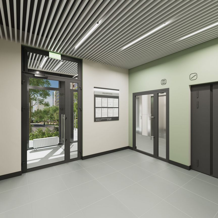 1-к. квартира, 34 м², 2/12 эт.