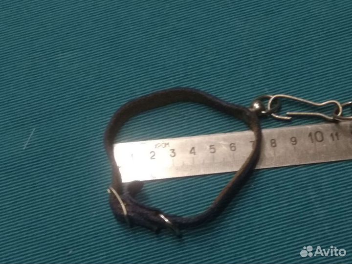 Кожаный поводок