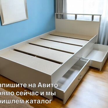 Детская кровать полутораспальная 120×200