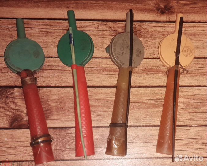 Зимняя удочка СССР Сатурн-3, 4 шт одним лотом