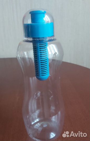 Бутылка для воды пластиковая, 550 мл