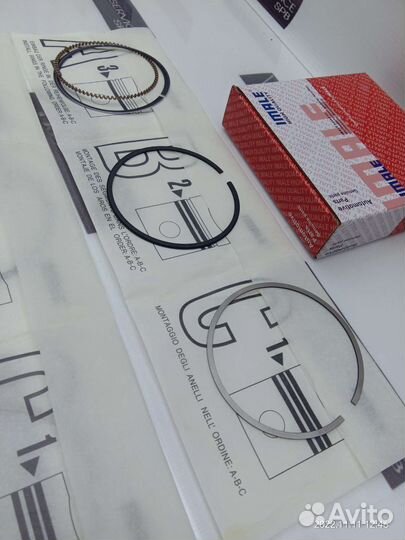 К-кт колец на 4 поршня VW VAG 1.2 TSI CBZ cbza