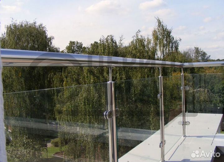 Шлифованный поручень из нержавейки