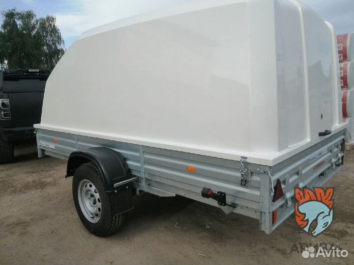 Прицеп 18.022 с крышкой в комплекте Н1500мм