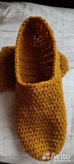 Следки вязаные ручной работы мужские