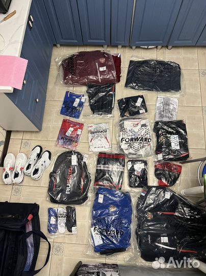 Экипировка сборной России forward L176-L188