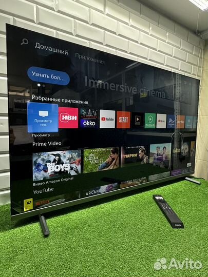 Телевизор philips 127см 4К Новый