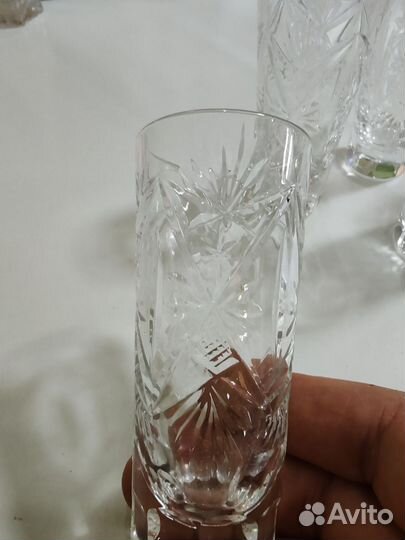 Стопки хрустальные СССР
