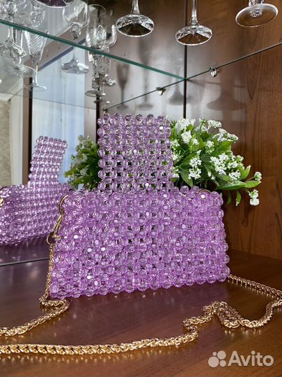 Сумку из бусин