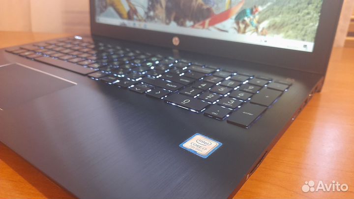 Мощный игровой ноутбук HP Gaming GTX1050