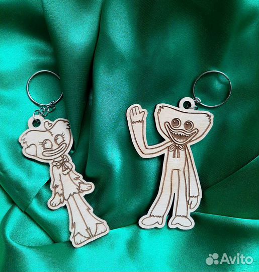 Брелоки Хагги- Вагги и Киси-Миси