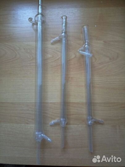 Холодильник стеклянный (дистиллятор лабораторный)