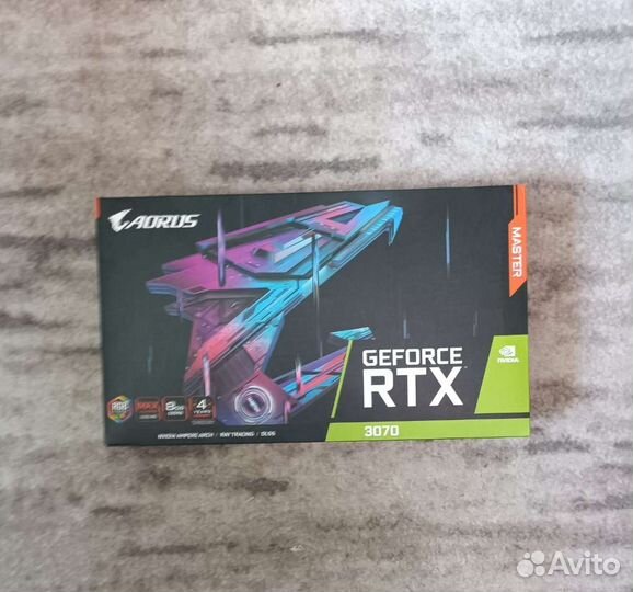 Видеокарта rtx 3070 aorus master