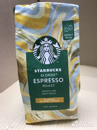 Кофе Starbucks Blonde Espresso Roast, 450гр