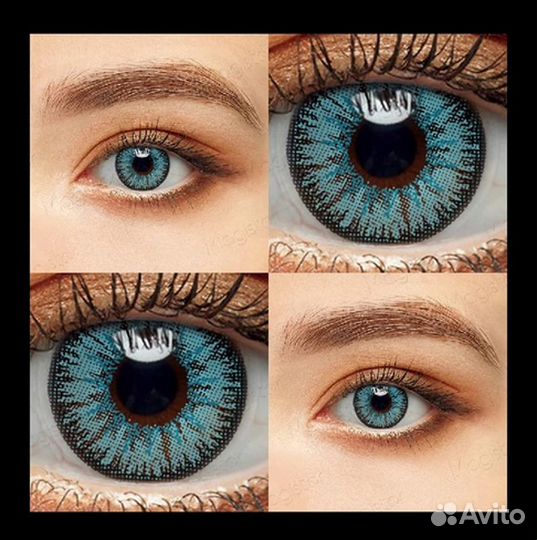 Цветные Контактные Линзы большой выбор цветов